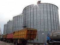 Силозно стопанство за зърно с обем 18300 куб.м